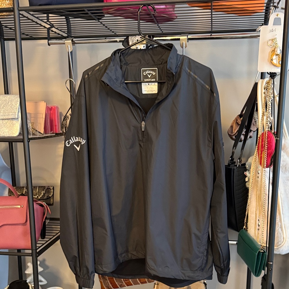 Callaway Men's Navy Windbreaker Jacket